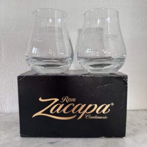Ron Zacapa Tumbler glasses 2 pc in box