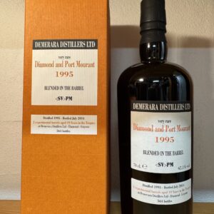 Demerara Distillers LTD - Diamond and Port Mourant 1995 - Very rare