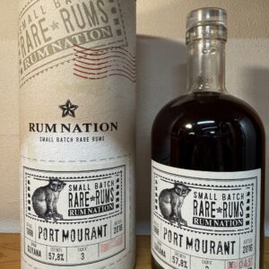 Rum Nation  - Rare Rums - Guyana Port Mourant - Cask 3